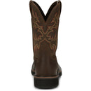 Justin Work Men's Driller 11" Work Boot - Dark Brown (SE4681) - View 5