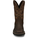 Justin Work Men's Driller 11" Work Boot - Dark Brown (SE4681) - View 7