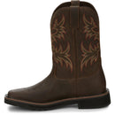 Justin Work Men's Driller 11" Work Boot - Dark Brown (SE4681) - View 8