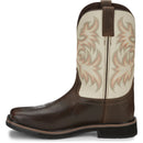 Justin Work Men's Driller 11" Work Boot - White (SE4683) - View 8
