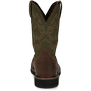 Justin Work Men's Driller 11" Work Boot - Green (SE4687) - View 5