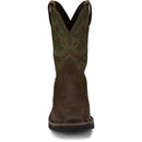 Justin Work Men's Driller 11" Work Boot - Green (SE4687) - View 7