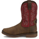 Justin Work Men's Thorn 11" Waterproof Met Guard Comp Toe Boot - Crimson Red (SE4753) - View 8