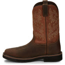 Justin Work Men's Switch 11" Composite Toe Boot - Orange (SE4812) - View 8