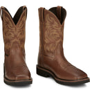 Justin Work Men's Handler 11" Composite Toe Boot - Brown (SE4824) - Front View