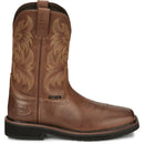 Justin Work Men's Handler 11" Composite Toe Boot - Brown (SE4824) - View 3