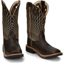 Justin Work Men's Derrickman 12" Composite Toe Boot - Brown (SE4833) - Front View