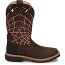 Justin Work Men's Derrickman 12" Waterproof Composite Toe Boot - Clay Red (SE4835) - View 3