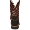 Justin Work Men's Derrickman 12" Waterproof Composite Toe Boot - Clay Red (SE4835) - View 5