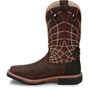 Justin Work Men's Derrickman 12" Waterproof Composite Toe Boot - Clay Red (SE4835) - View 8