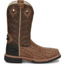 Justin Work Men's Derrickman 12" Waterproof Composite Toe Boot - Caramel Brown (SE4839) - View 3