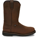 Justin Work Men's Drywall 10" Waterproof Boot - Whiskey Brown (SE4960) - View 3