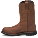 Justin Work Men's Drywall 10" Waterproof Steel Toe Boot - Whiskey Brown (SE4961) - View 8