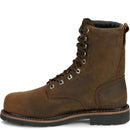 Justin Work Men's Pulley 8" Waterproof Nano Comp Toe Met Guard Boot - Whiskey (SE630) - View 8