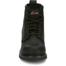 Justin Work Men's Dayworker 6" Waterproof Steel Toe Boot - Onyx Black (SE635) - View 7