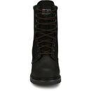 Justin Work Men's Truckton 8" Waterproof Steel Toe Boot - Onyx Black (SE636) - View 7