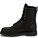 Justin Work Men's Truckton 8" Waterproof Steel Toe Boot - Onyx Black (SE636) - View 8