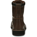 Justin Work Men's Pulley 8" Work Boot - Aged Bark Brown (SE681) - View 5