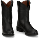Justin Boots Men's Kilgore 10" Stampede Roper Boot - Jet Black (SE7500) - Front View