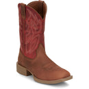 Justin Boots Men's Canter 11" Western Boot - Fiery Red (SE7514) - Front View