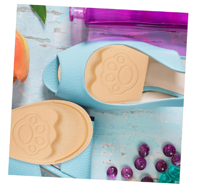 2Pairs Forefoot Pads for Shoes Shockproof Cushions for Fatigue Relief Toe Fillers for Sneakers Unisex Heel