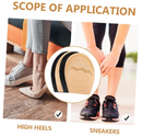 2Pairs Forefoot Pads for Shoes Shockproof Cushions for Fatigue Relief Toe Fillers for Sneakers Unisex Heel