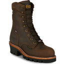 Chippewa Men's Super Logger 9" Waterproof Steel Toe - Aged Bark (SL5407) - View 2