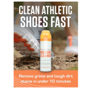 SOFSOLE Instant Cleaner 5 oz or 9 oz - Deep Cleaning Foaming Action Lifts Dirt & Debris from Toughest Fabrics & Materials - Scrub Top Applicator - Refreshing Scent - Athletic Shoes & Footwear
