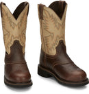 Justin Boots Superintendent Steel Toe - Golden Brown (WK4661)
