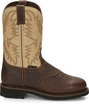 Justin Boots Superintendent Steel Toe - Golden Brown (WK4661)