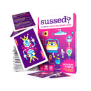 SUSSED The Wacky Would You Rather Card Game  Fun Family Travel Gift Mystery Purple Deck 200 Questions About