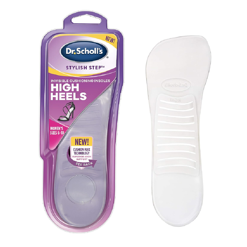 Dr. Scholl's Invisible Cushioning Insoles for High Heels for Women's 6-10