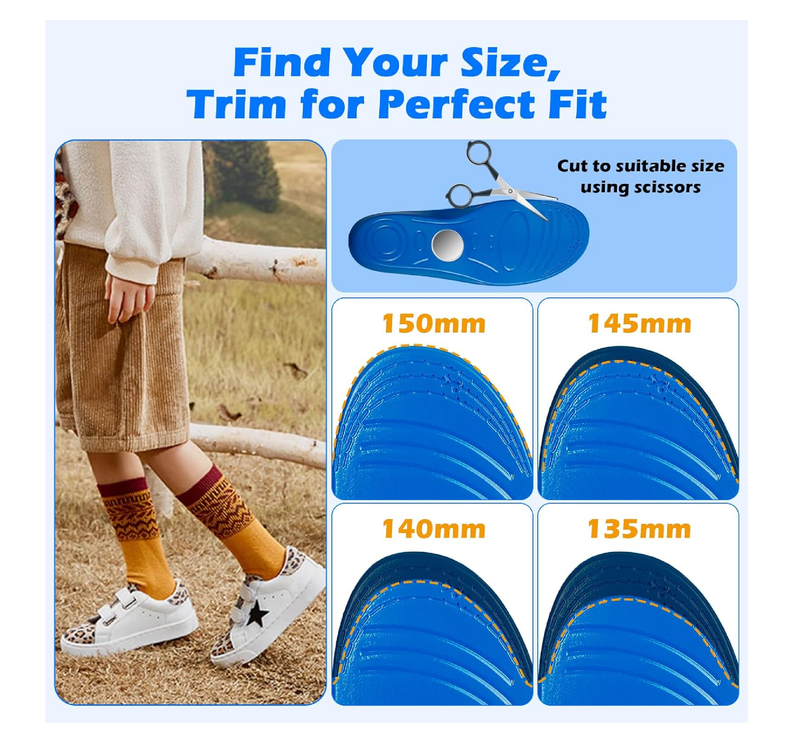 Childrens Insole Kids Insert for AirTag, GPS Tracker for Kids Shoes,