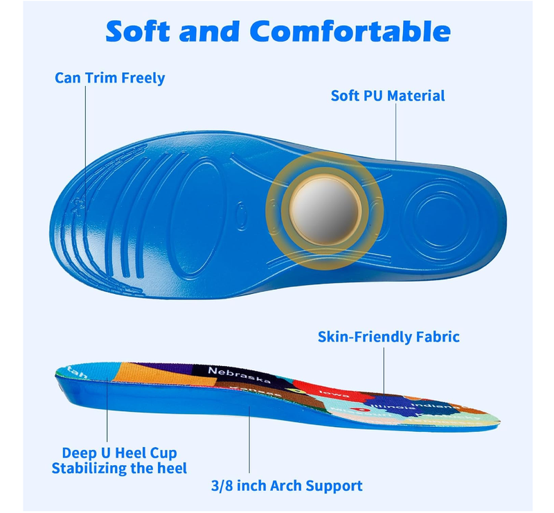 Childrens Insole Kids Insert for AirTag, GPS Tracker for Kids Shoes,