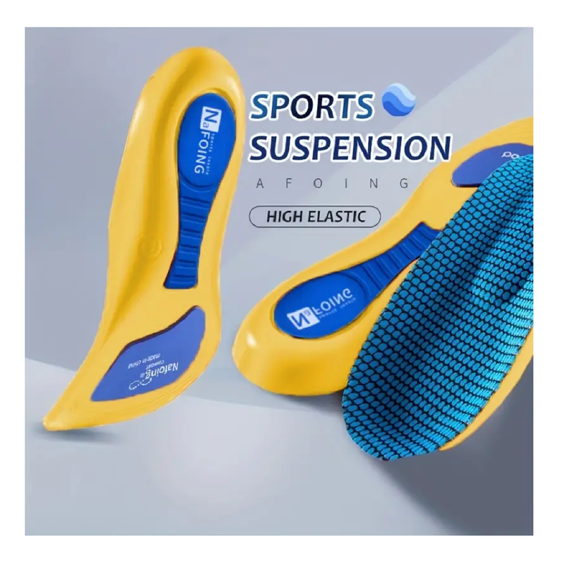 Shock Absorption Breathable Insoles, Feet Orthopedic Insoles