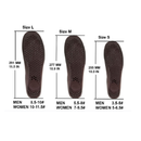 Shoe Insoles PU Memory Foam Sports Insole, Deodorant, Heel Cushioning, Shock Absorption