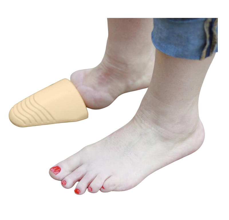 ToeLuxe Amputee Toe Filler Shoe Filler Insert Soft PU Foam Customizable Size Reusable for Different Shoes
