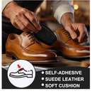 3 Pairs Shoe Tongue Pads Soft Self Adhesive Inserts for Men Women Handmade Elastic Foam Shoe