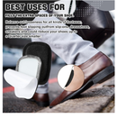 3 Pairs Shoe Tongue Pads Soft Self Adhesive Inserts for Men Women Handmade Elastic Foam Shoe