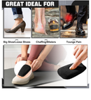 3 Pairs Shoe Tongue Pads Soft Self Adhesive Inserts for Men Women Handmade Elastic Foam Shoe