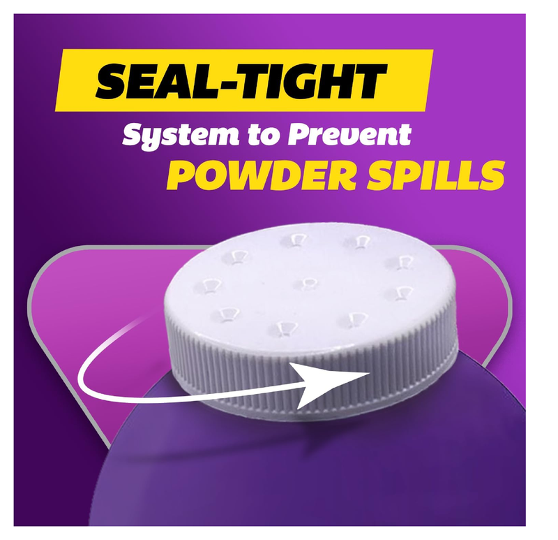 SILKA Odor Fighting Foot Powder & Shoe Deodorizer with Corn Starch Powder,