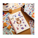 Sinmoe 100 Pcs Independence Day Make Your Own Stickers 4th of July Craft Stickers Make a Face Stickers Game