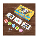 Sishynio Mahjong Cards Gift Set MahJongg Playing Cards with Dice & Chips 2023 Handheld Cartoon Majiang Game Classical