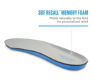 Sof Sole Women's Memory Comfort Full-Length Insole