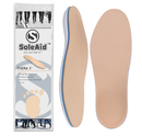 SoleAid Thera 3, 3-Layer Diabetic Insoles - Light Weight, Soft, Anti-Friction,