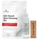Sole Guard Shoe Cleaning Kit - 1X Natural Coconut Cleaner & 1X Brush for Sneakers,