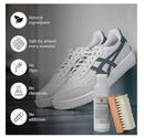 Sole Guard Shoe Cleaning Kit - 1X Natural Coconut Cleaner & 1X Brush for Sneakers,