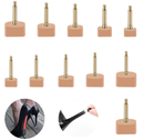 "N/A" 10Pairs High Heel Tips Replacement Kit Heel Caps Cover Heel Replacement Protectors Heel Tips Replacement Dowels for High Heel