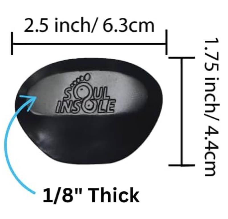 Adhesive Gel Ramp for Overpronation, Supination, Arch Support or Metatarsals