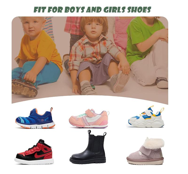 Kids Memory Foam Insoles - Cloud-Like Comfort with Arch Support & Shock Absorption,